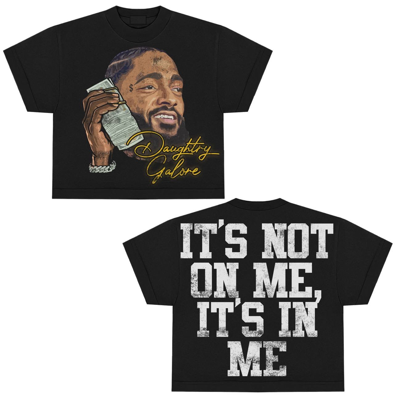 Nipsey Hussle Cropped Shirt